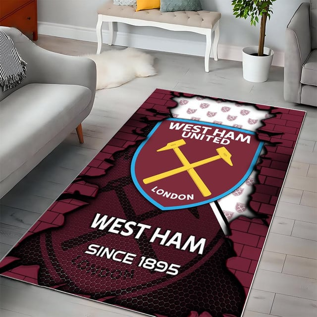 EPL x WES Brick Multi Logo Carpet Rug V1 NAK