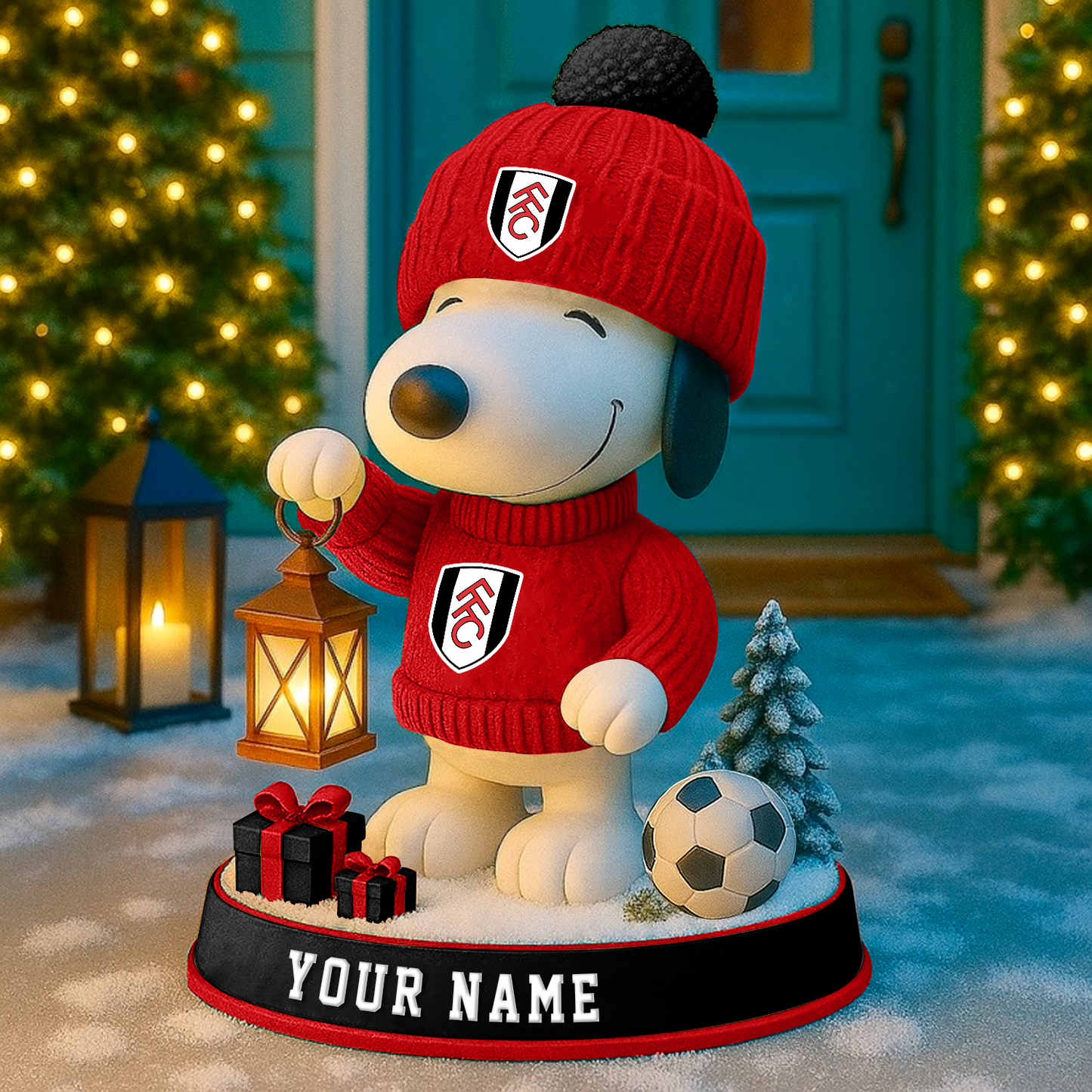 FUL X EPL Christmas Snoopy Fan Light Statue 2025 V1 NAK NHT 81125