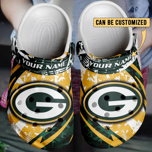 GB x NFL Crocs Crocband Clogs Shoes DatND DVT
