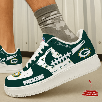 GB x NFL Personalized AF1 Shoes DatND DVT