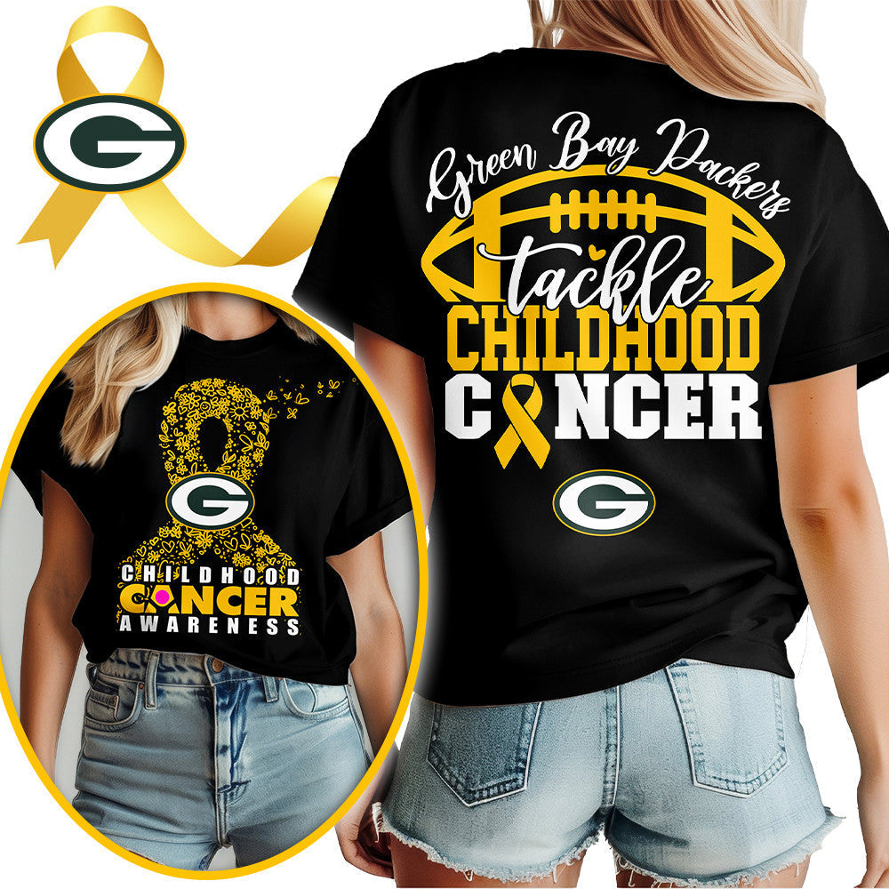 GB X NFL Premium Childhood Cancer Awareness Month 3D Shirt DatND ThuongNH