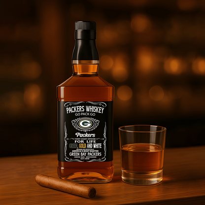 GB x NFL Whiskey For True Fans Only DATND TANTD