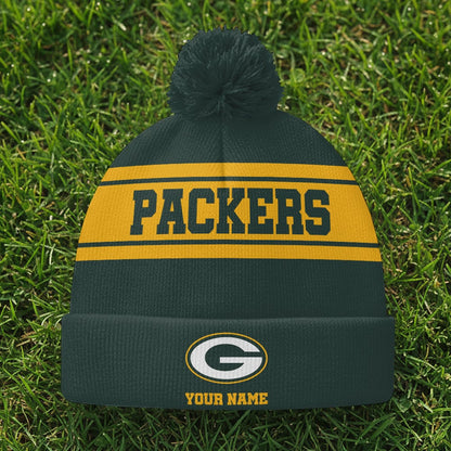 GB x NFL Woolen Beanie Hat Aldult And Kid DatND DVT