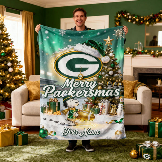 GB x SNP Premium Christmas Fleece Blanket & Throw Pillow V1 NAK NHT