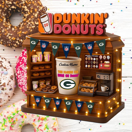 GBP Acrylic Block - NFL x Dunkin Donuts Gift For Fans DDT CTND