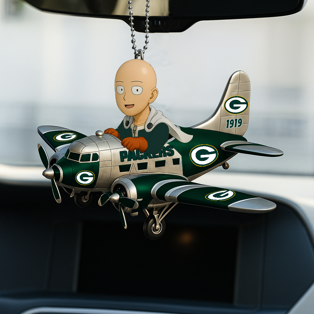 GBP NFL x One-Punch Man Premium Car Hanging Ornament DDT HLP