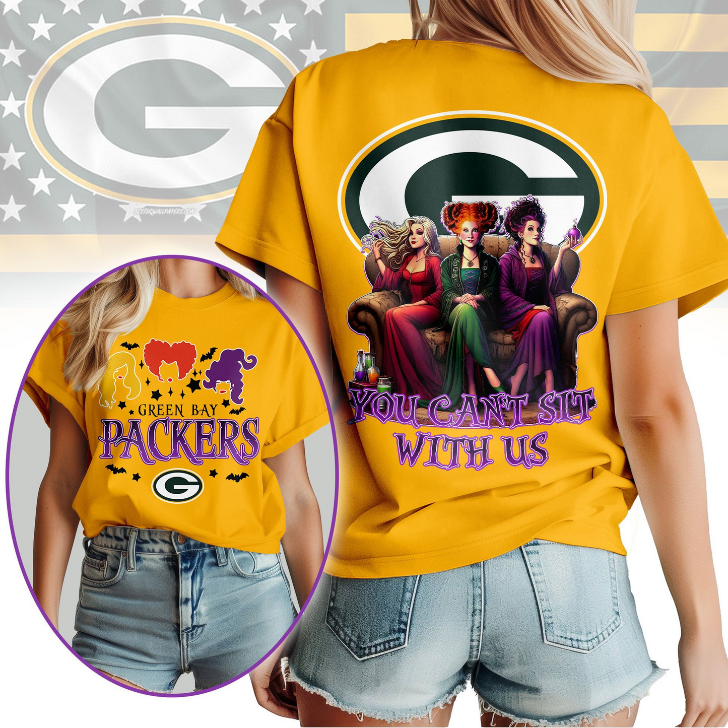 GBP Premium NFL You Can't Sit With Us 3D T-shirt DDT NTL