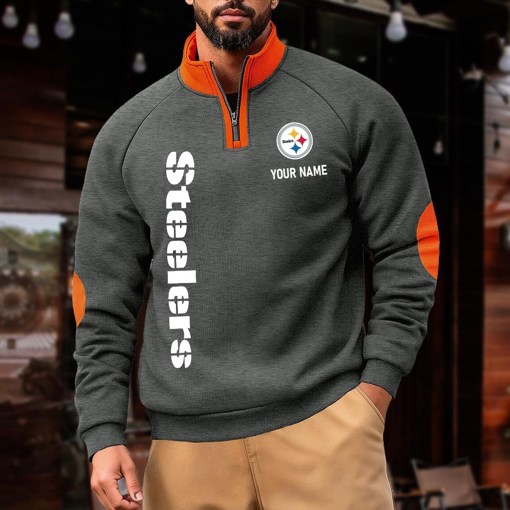 PS NFL Pulse Gear Zipper Henley Sweatshirt DDT CTND