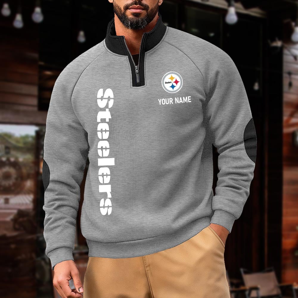 PS NFL Pulse Gear Zipper Henley Sweatshirt DDT CTND