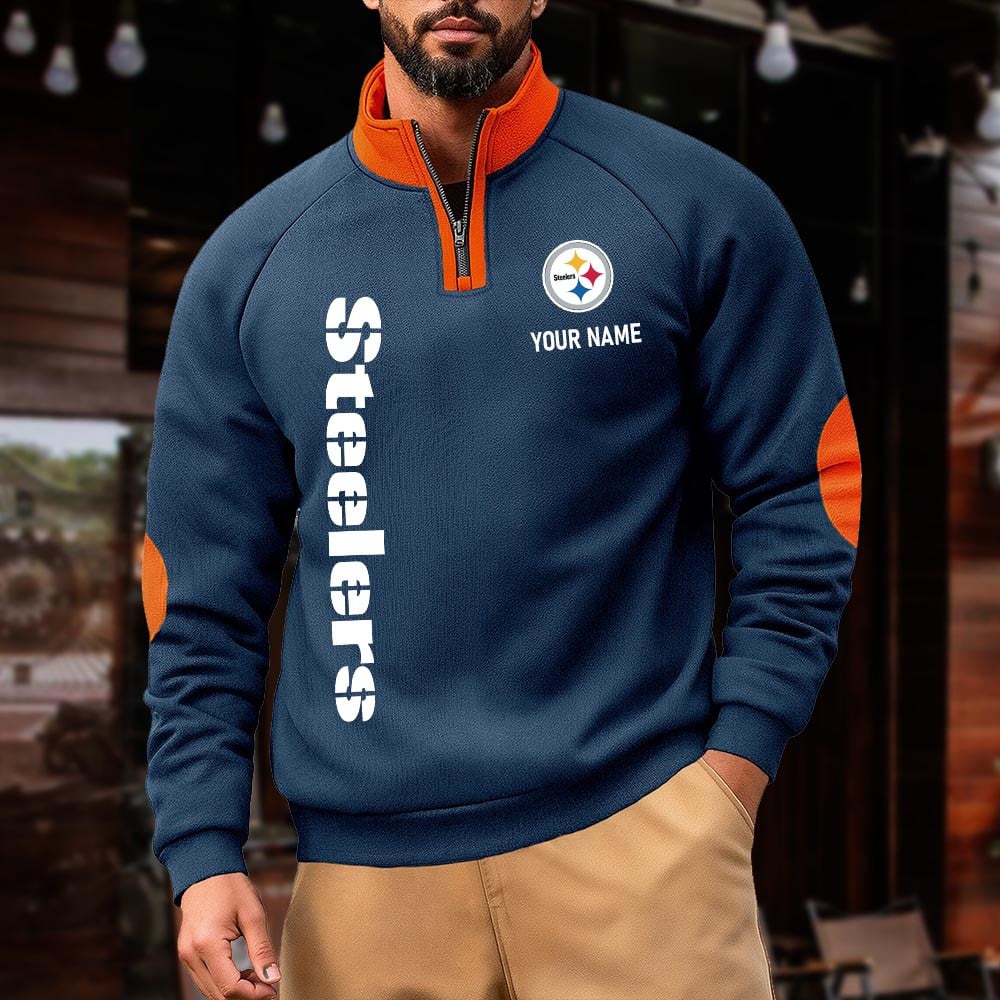 PS NFL Pulse Gear Zipper Henley Sweatshirt DDT CTND