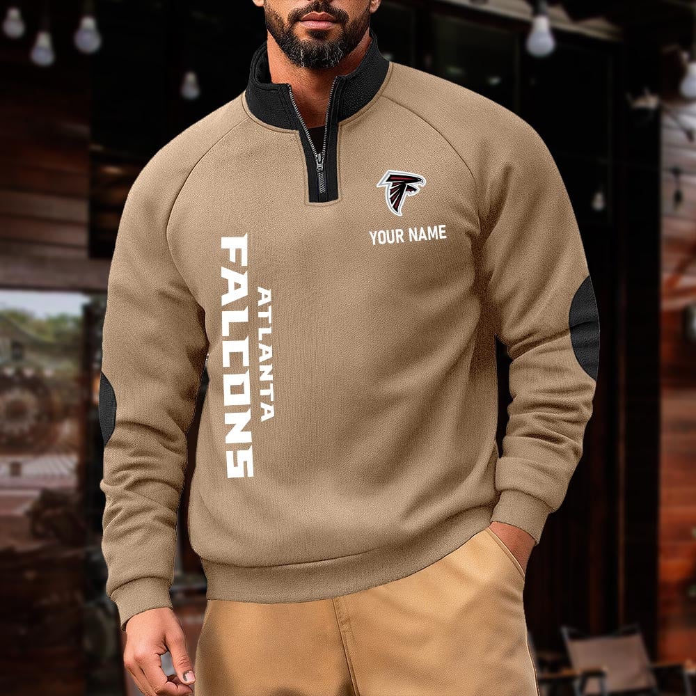 AF NFL Pulse Gear Zipper Henley Sweatshirt DDT CTND