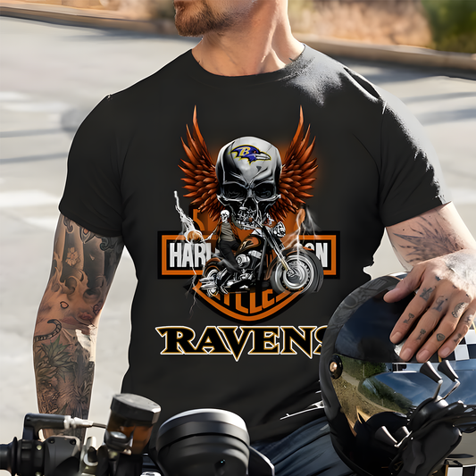 Harley x BAL NFL Biker Spirit 2D Shirt DatND ThuongNH