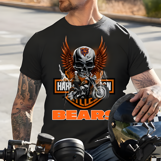 Harley x CHI NFL Biker Spirit 2D Shirt DatND ThuongNH