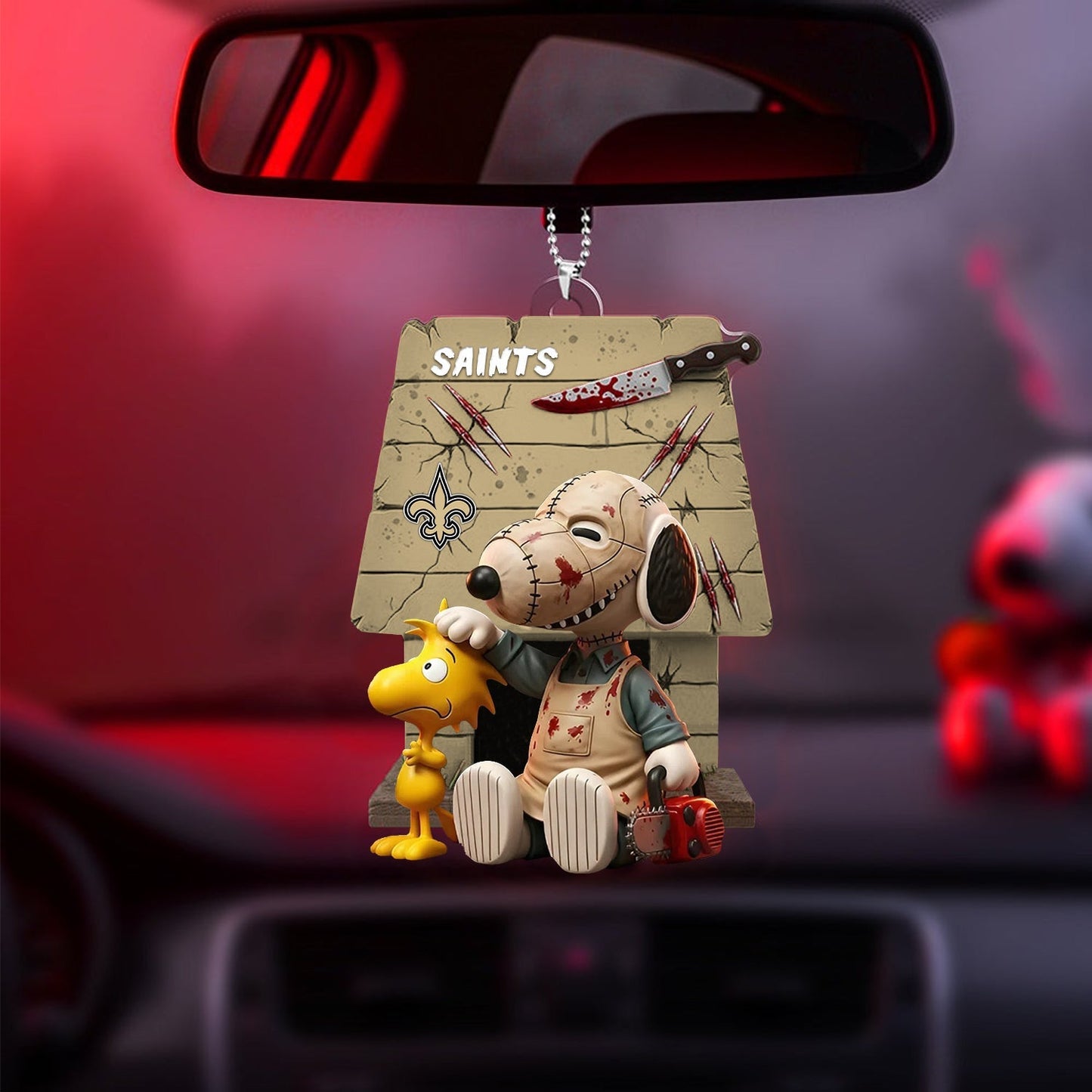 Horror Character x NFL NO ORNAMENT CAR NDT NHM