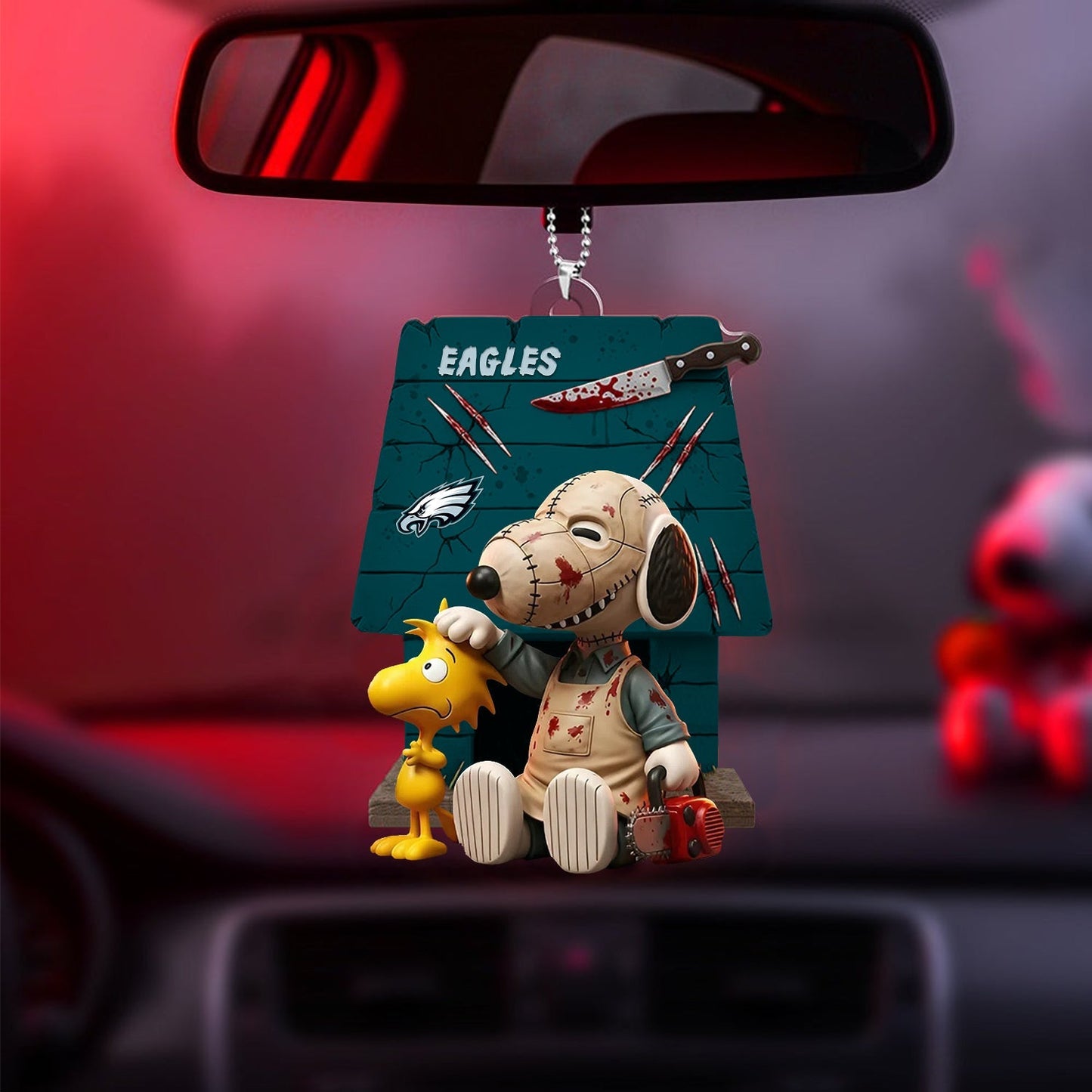 Horror Character x NFL PHI ORNAMENT CAR NDT NHM