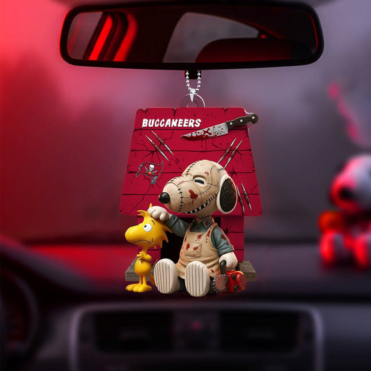 Horror Character x NFL TB ORNAMENT CAR NDT NHM