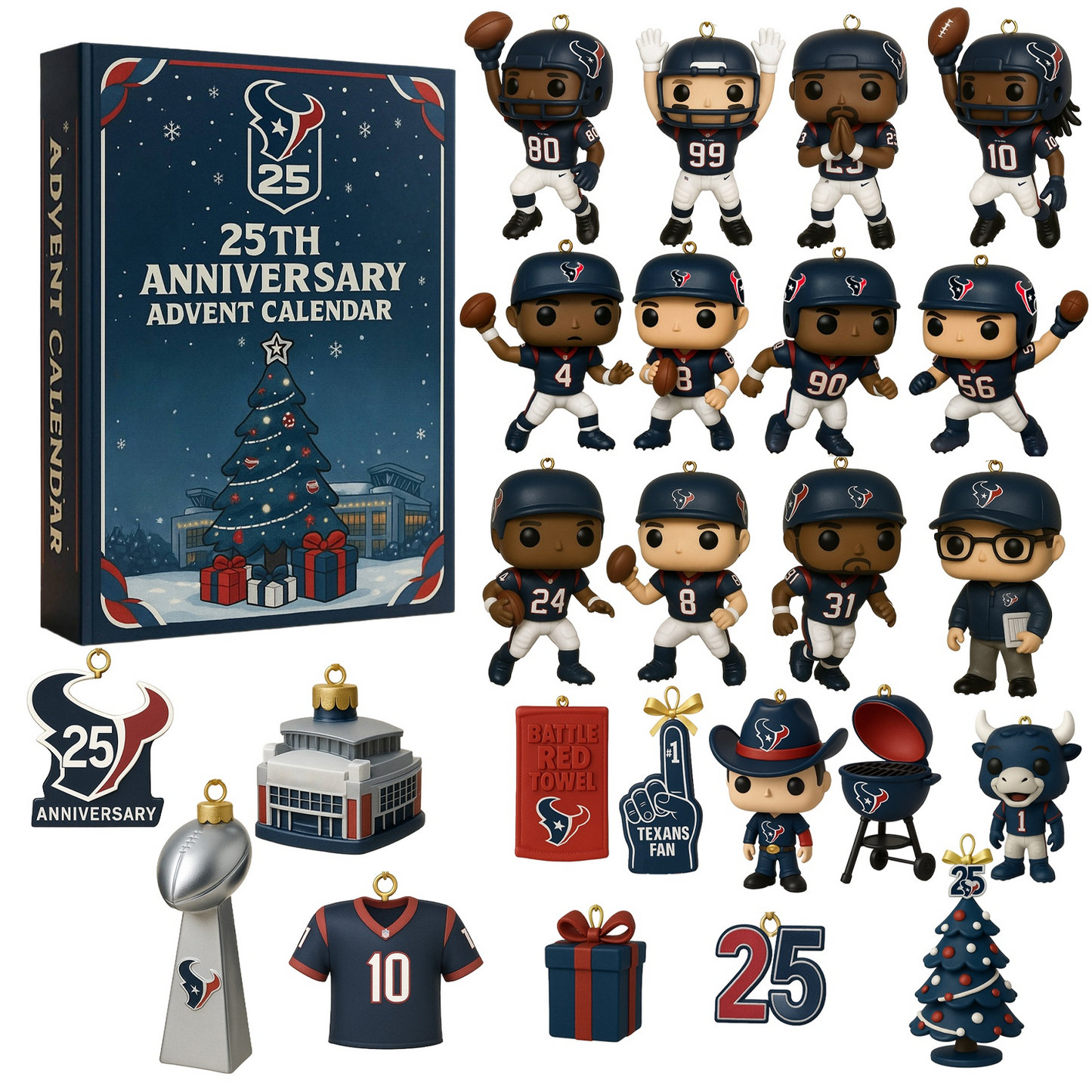 HOU x NFL Anniversary Advent Calendar DATND TANTD