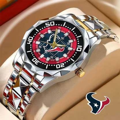 HOU x NFL Camaro Elegant Fashion Design Men Watch DATND TANTD