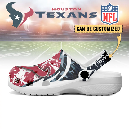 HOU x NFL Crocs Crocband Clogs Shoes DatND DVT
