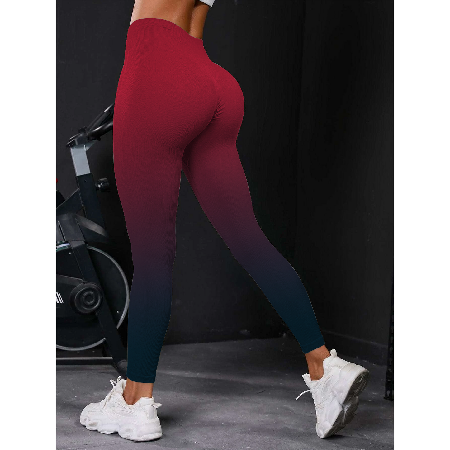 HOU x NFL High Waist Push Up Printed Leggings DATND TANTD