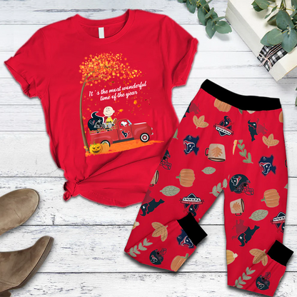 HOU x NFL Pajamas Set DATND TANTD