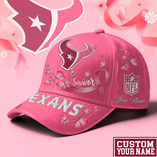 HOU x NFL Premium Classic Cap Breast Cancer Survivor