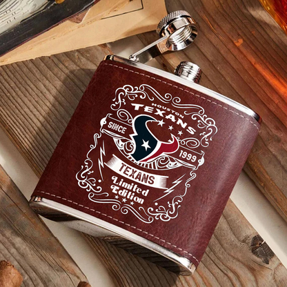 HOU x NFL Stainless Steel Flask DatND ThuongNH