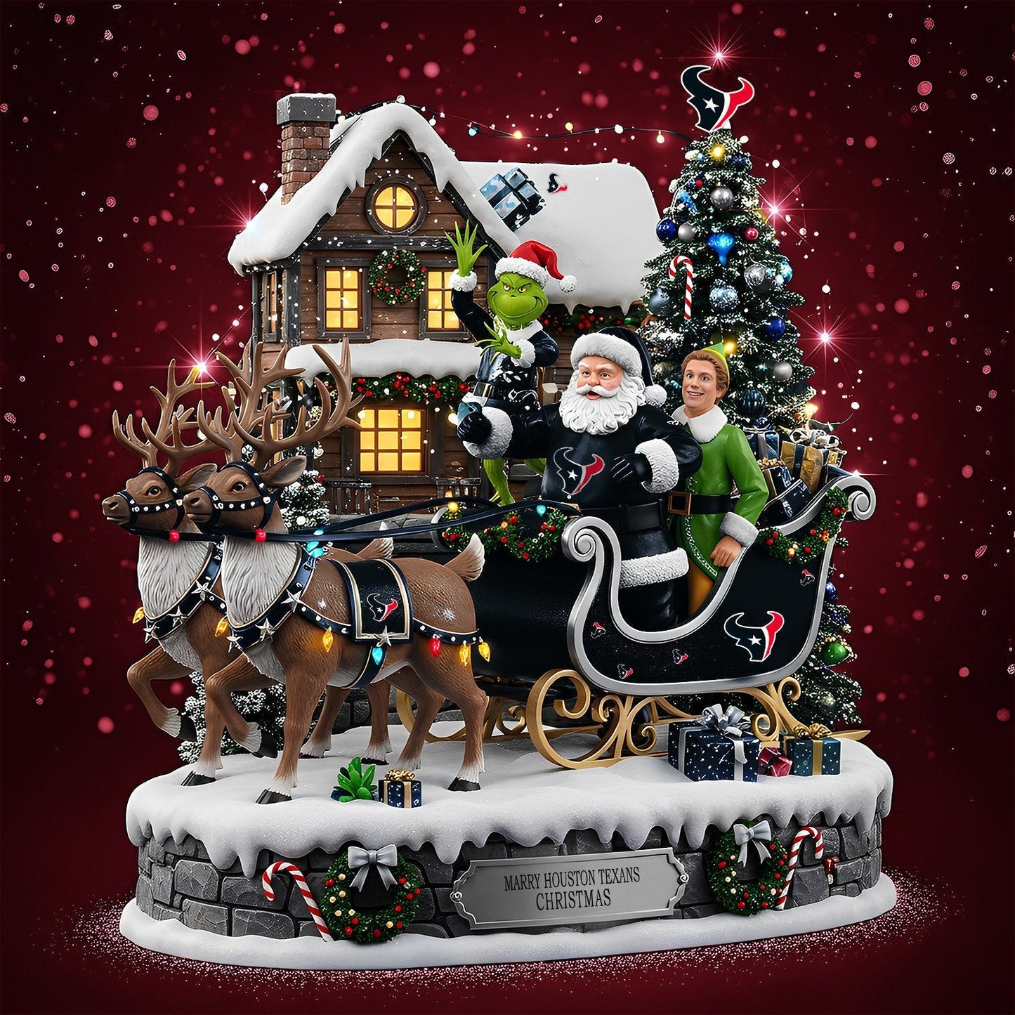 HT Acrylic Block - NFL Christmas Gift For Fans DDT CTND