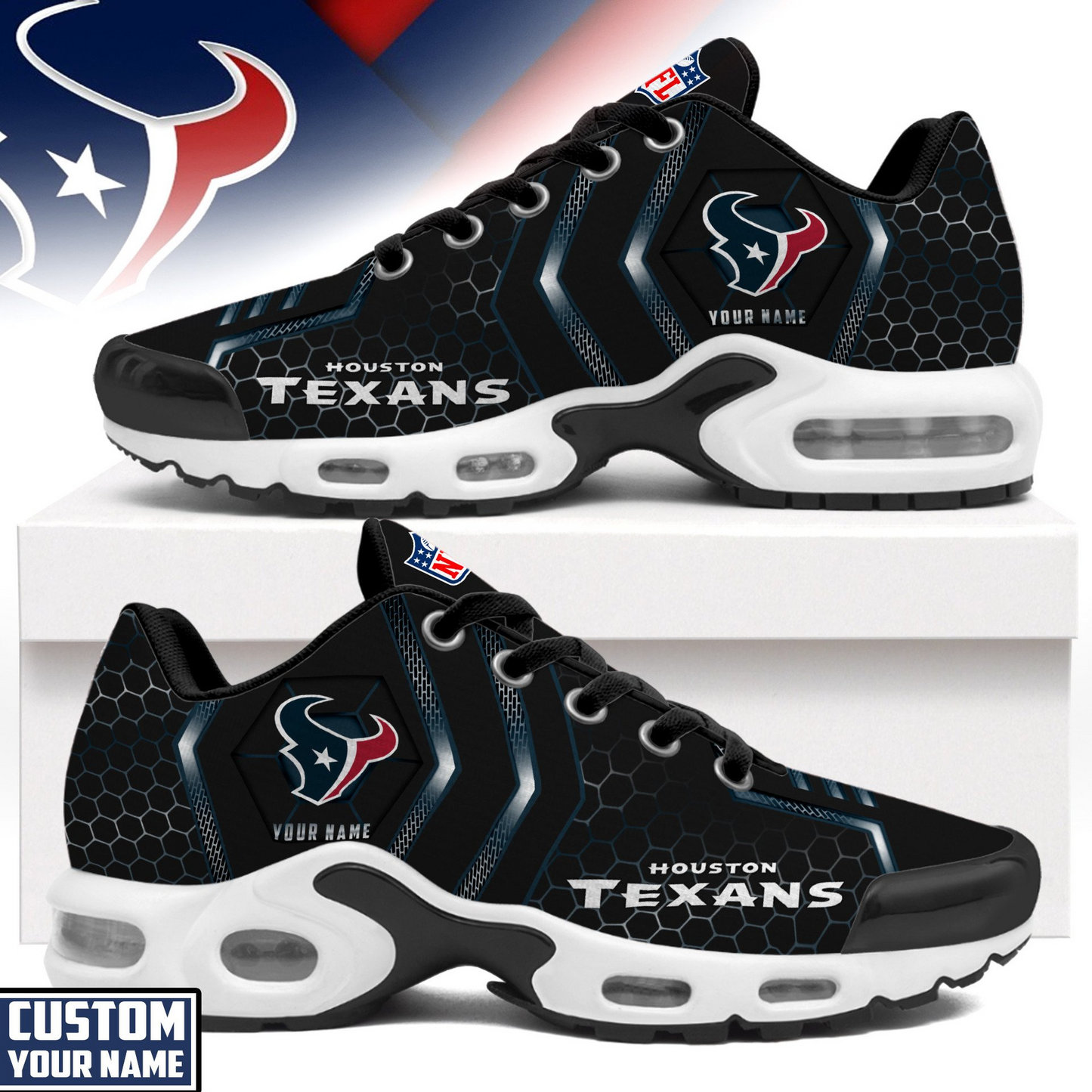 HT NFL Personalized Air Max Shoes Exclusive DDT CTND