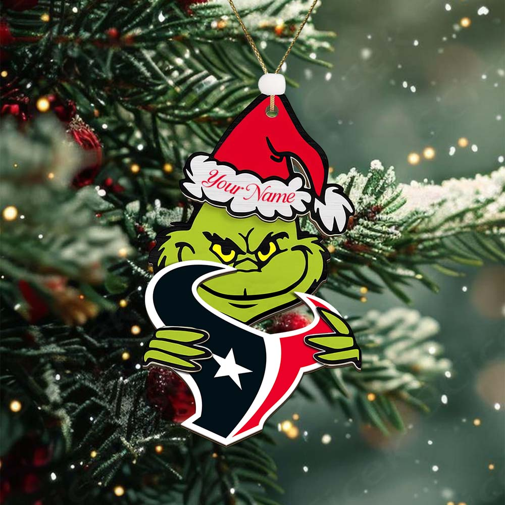 HT NFL x Grin Christmas Ornament DDT HLP