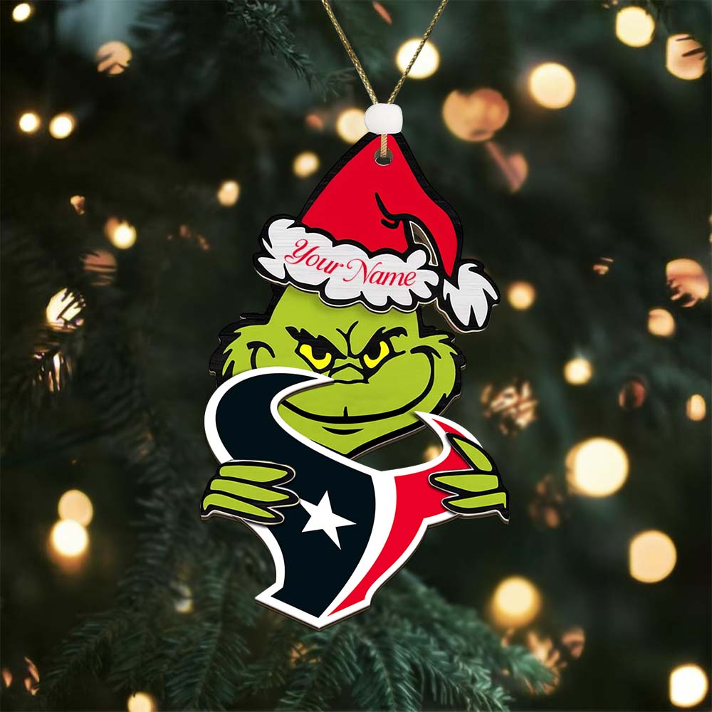 HT NFL x Grin Christmas Ornament DDT HLP