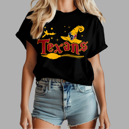 HT Premium NFL Halloween Witch Women Shirt DDT CTND