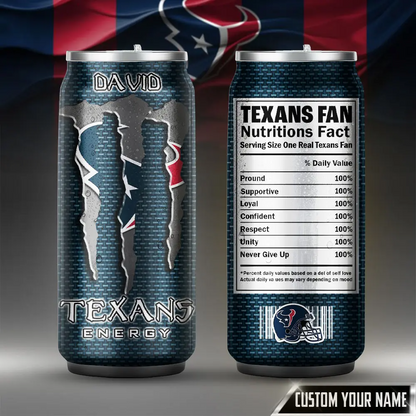 HT Premium NFL Monster Can Tumbler DDT CTND