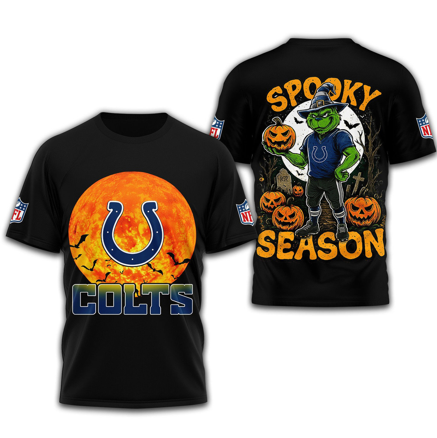IC Premium NFL Spooky Season 3D Shirt DDT CTND
