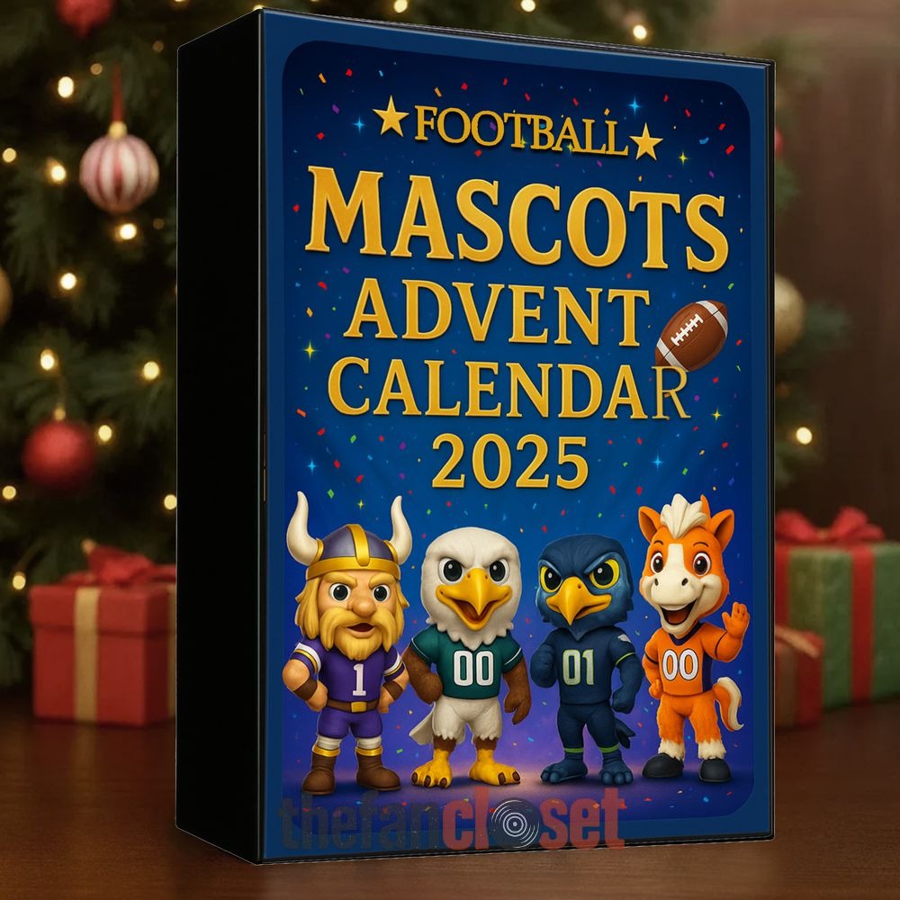 Football American Mascots Advent Calendar 2025 DDT CTND
