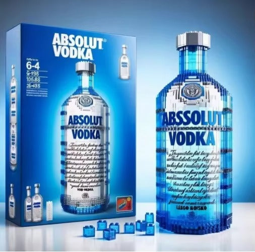 2025 Jizai Creative Design XS Building Block Sets Assembling Wine Bottle Ornaments for Factory Wholesale DDT CTND