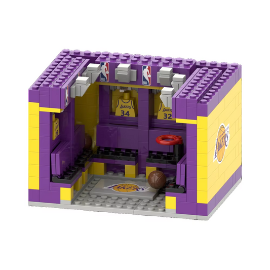 LAL x NBA Building Blocks Mini Changing Room DDT CTND