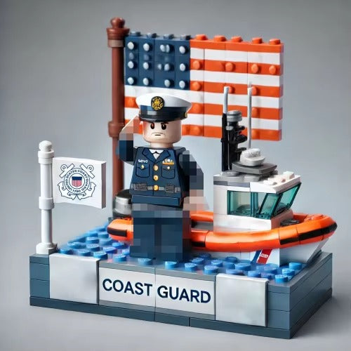 Assault Team Military Hummer Jeep Armored Vehicle Building Block Model Army Mini Soldier Transport Chariot Toys Kit Gift DDT CTND