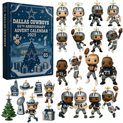 Dallas Cowboys 65th Anniversary Advent Calendar 2025 DDT CTND