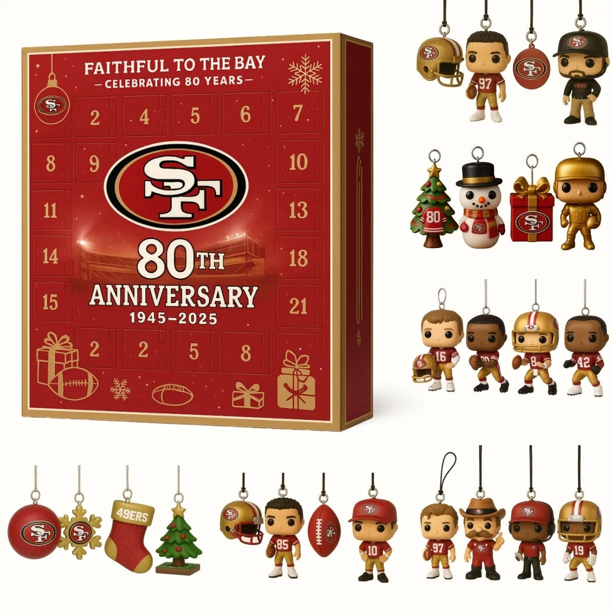 SF49 80th Anniversary 2025 Advent Calendar DDT CTND