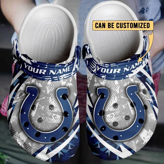 IND  x NFL Crocs Crocband Clogs Shoes DatND DVT