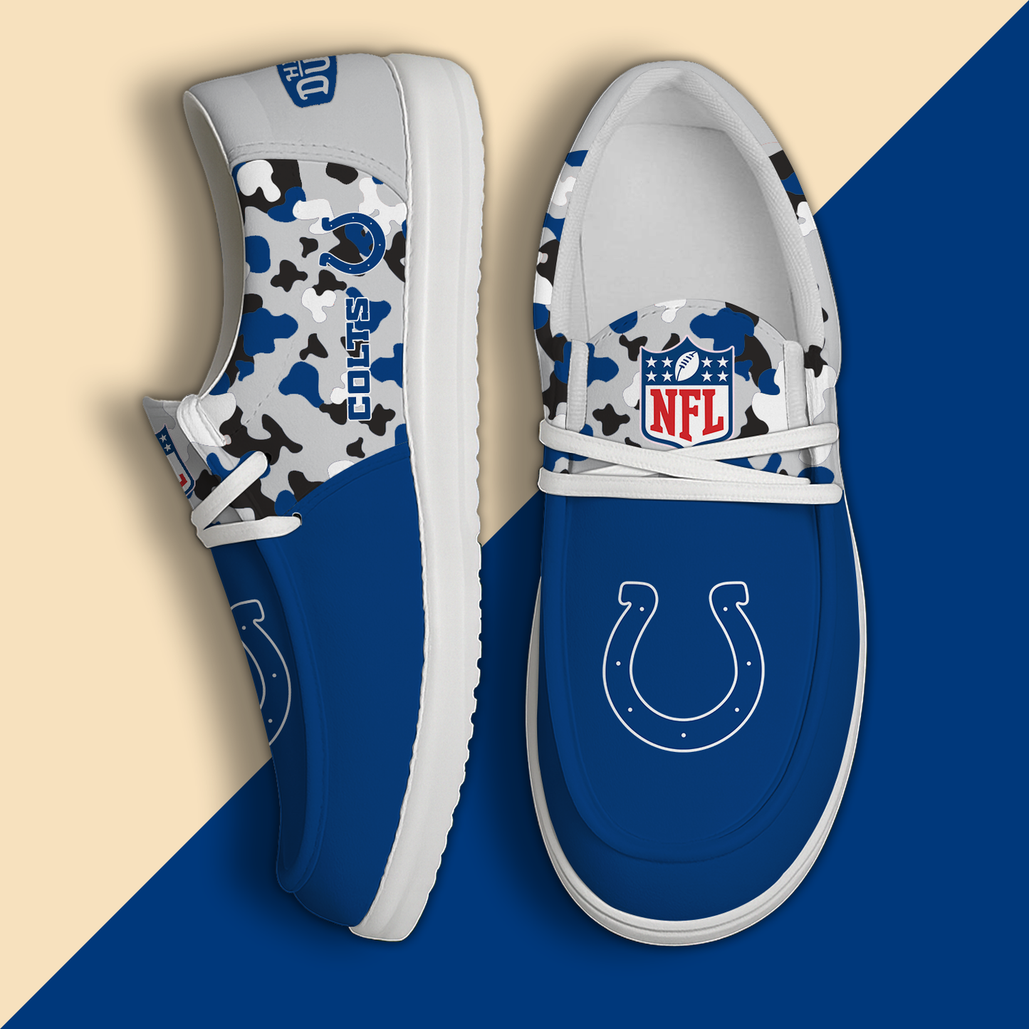 IND Personalized NFL Hey Dude Shoes DatND ThuongNH