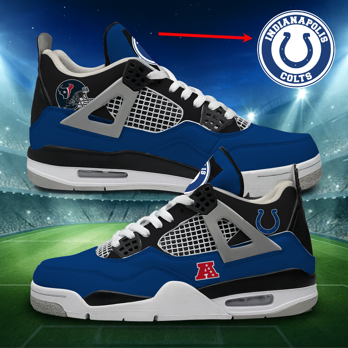 IND x NFL Custom Sneakers DatND DVT