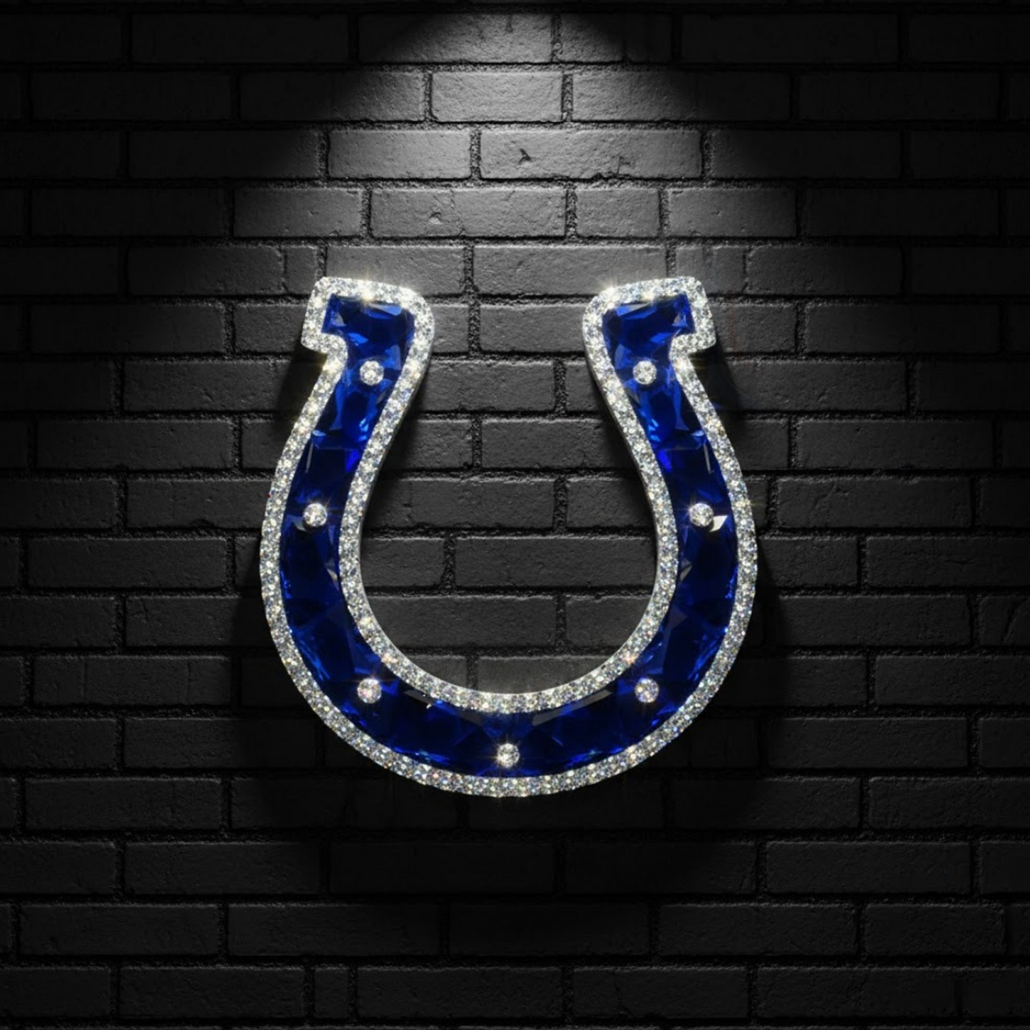 IND X NFL Diamond Crystal Wall Art DatND DVT
