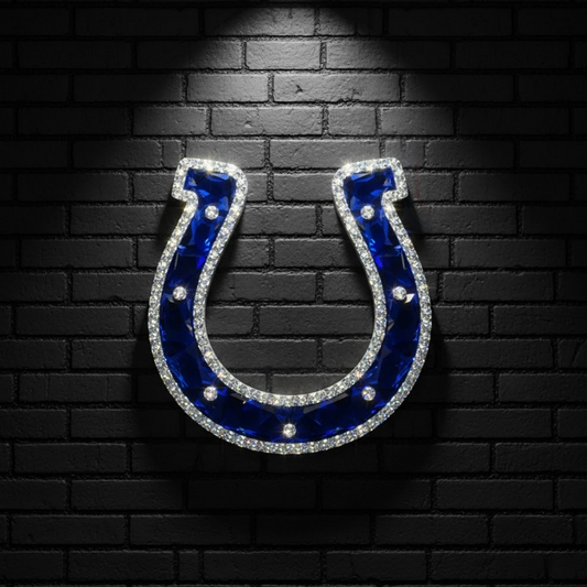 IND X NFL Diamond Crystal Wall Art DatND DVT