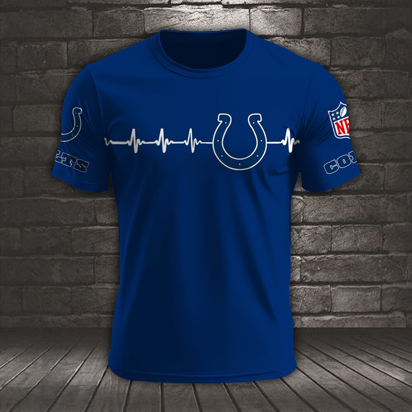 IND x NFL Heart Rate Map Special 3D Shirt DatND ThuongNH