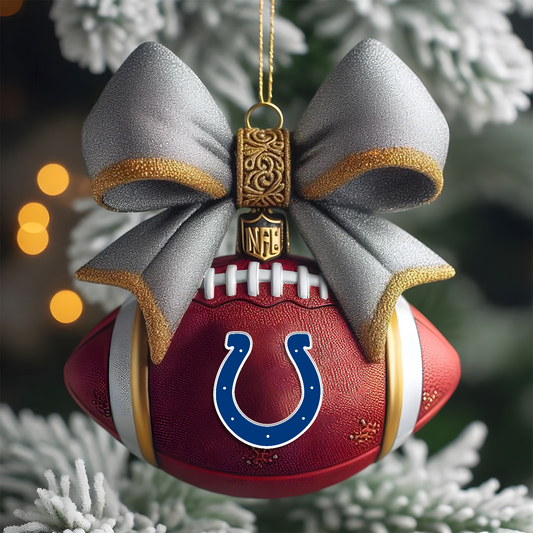 IND X NFL Holiday Ornament 2025 - Spirit of the Game V1 NAK NHT