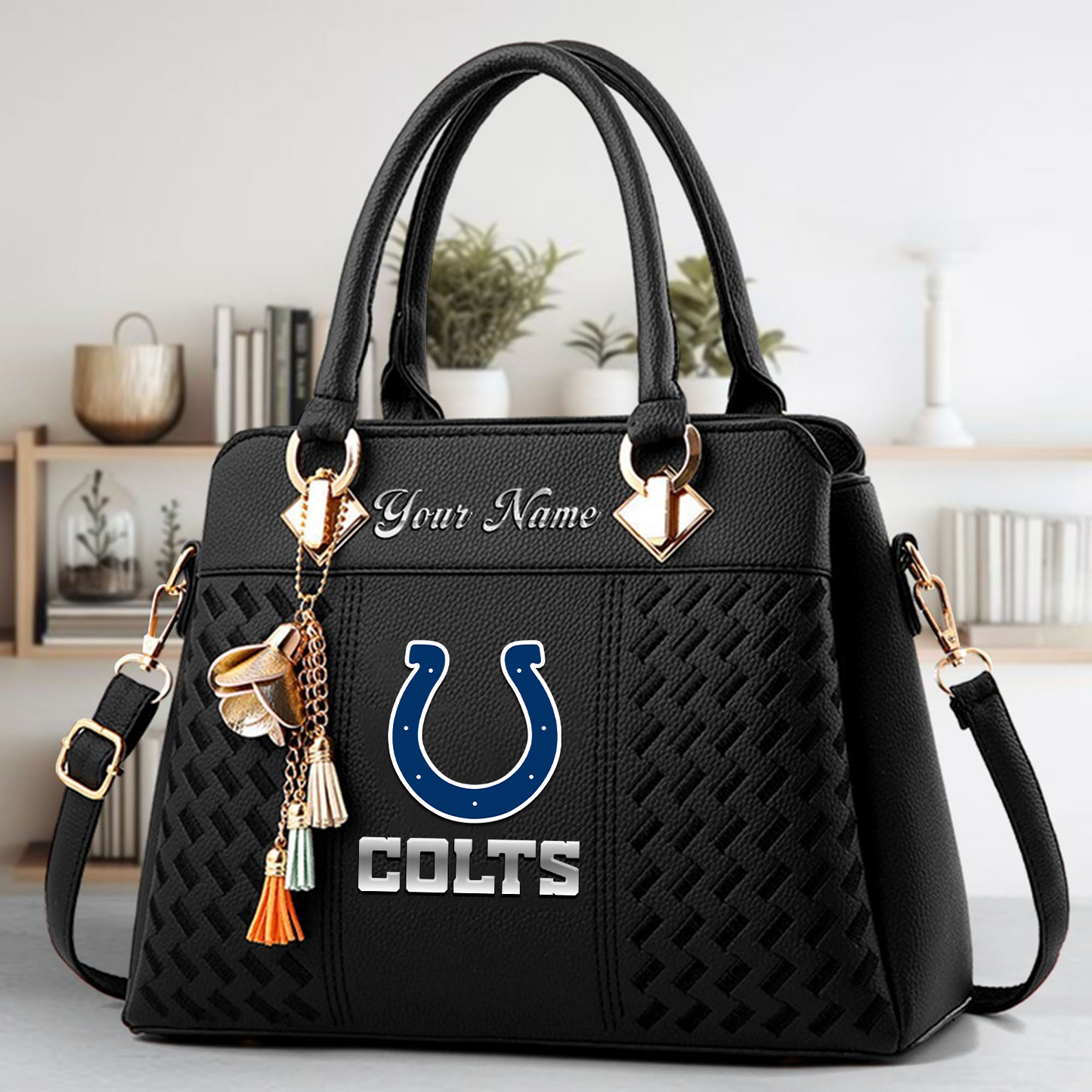 IND x NFL Leather Bag DATND TANTD