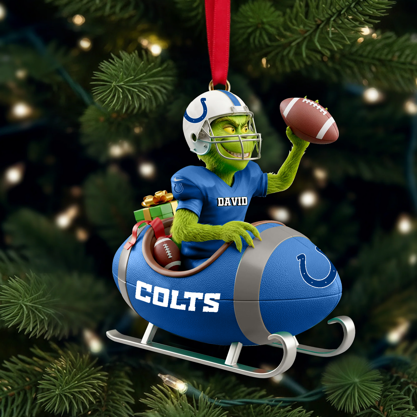 IND X NFL Personalized Christmas Gift Sport Lovers V1 NAK NHT