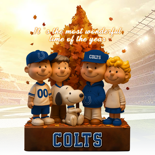 IND x NFL Premium Acrylic Block Peanuts DATND TANTD 120825